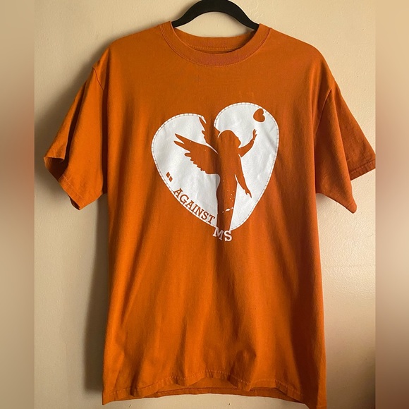 Hanes + #TeamDrizzy T-Shirt: MS Awareness T-Shirt | Size M - Picture 1 of 5